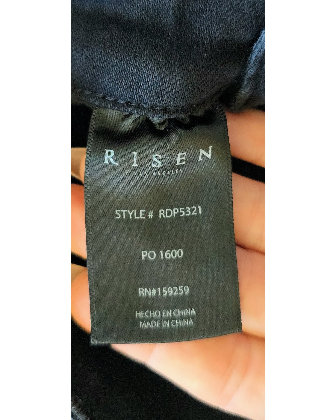 Risen Wide Leg Jeans