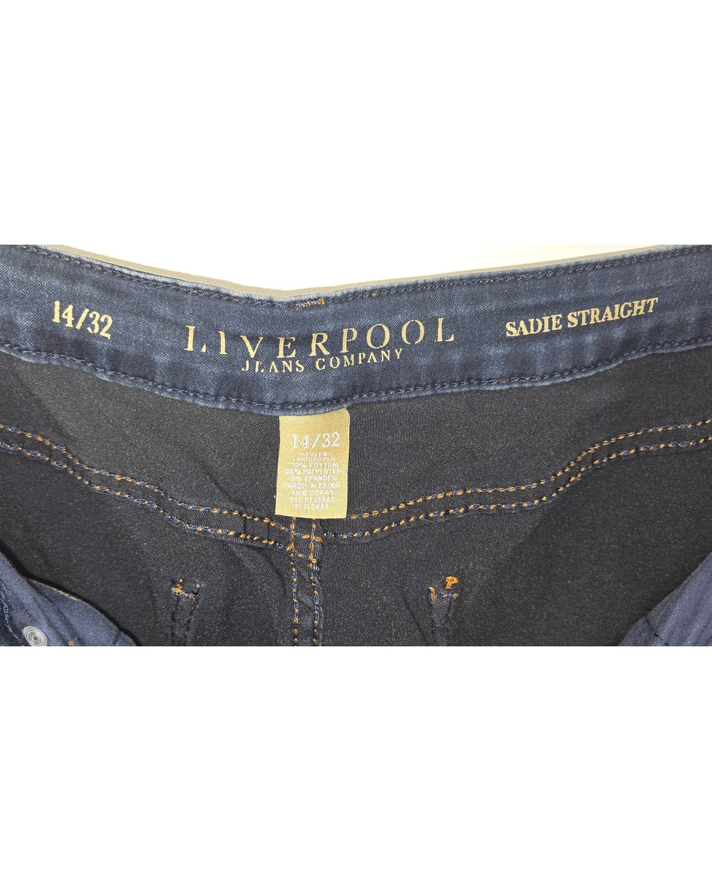 Liverpool Straight Leg Jeans