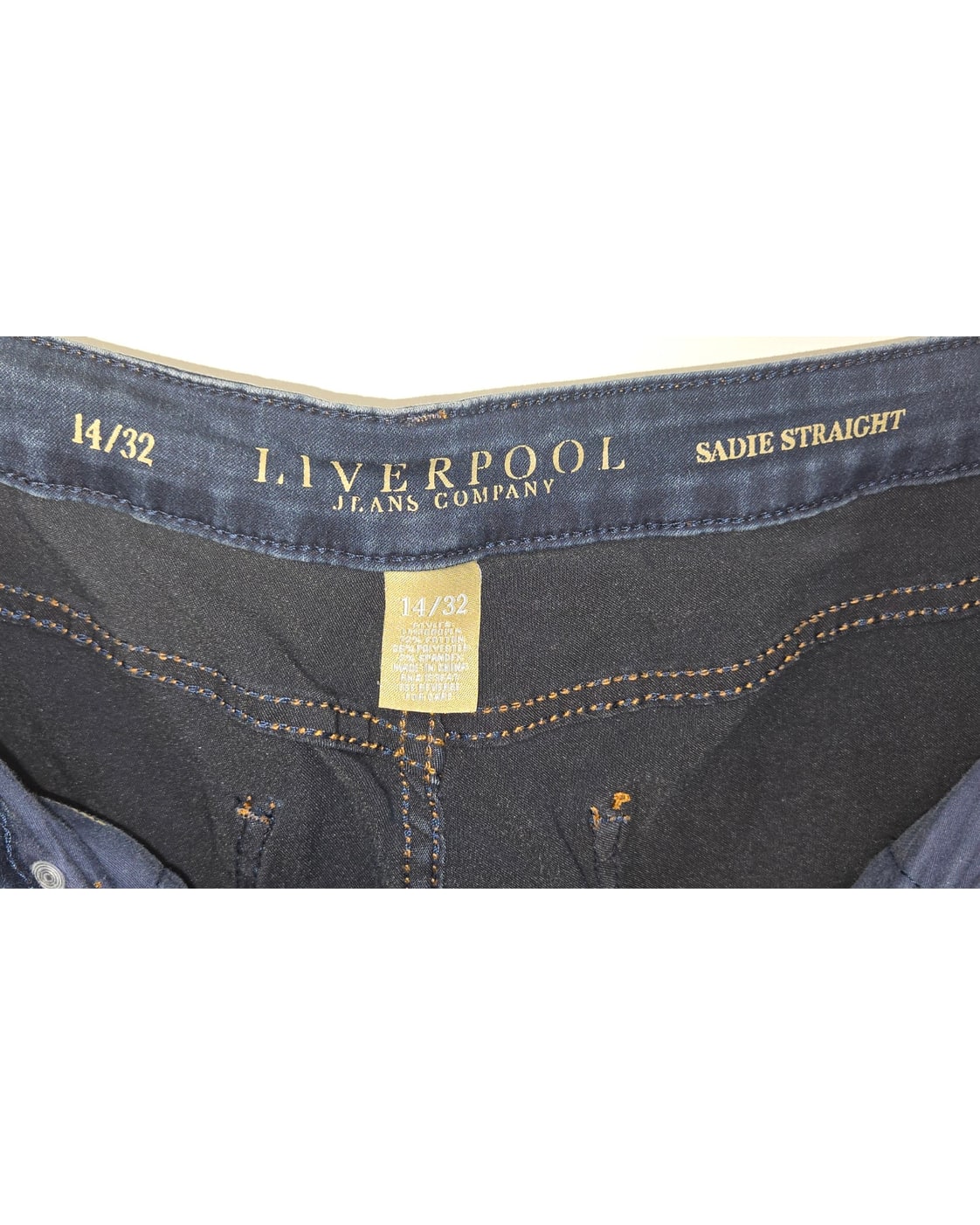 Liverpool Straight Leg Jeans