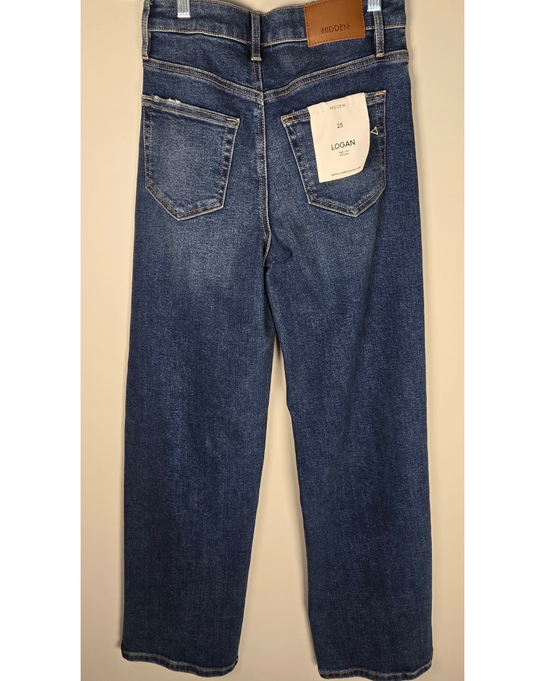 Hidden High Rise Dad Jean
