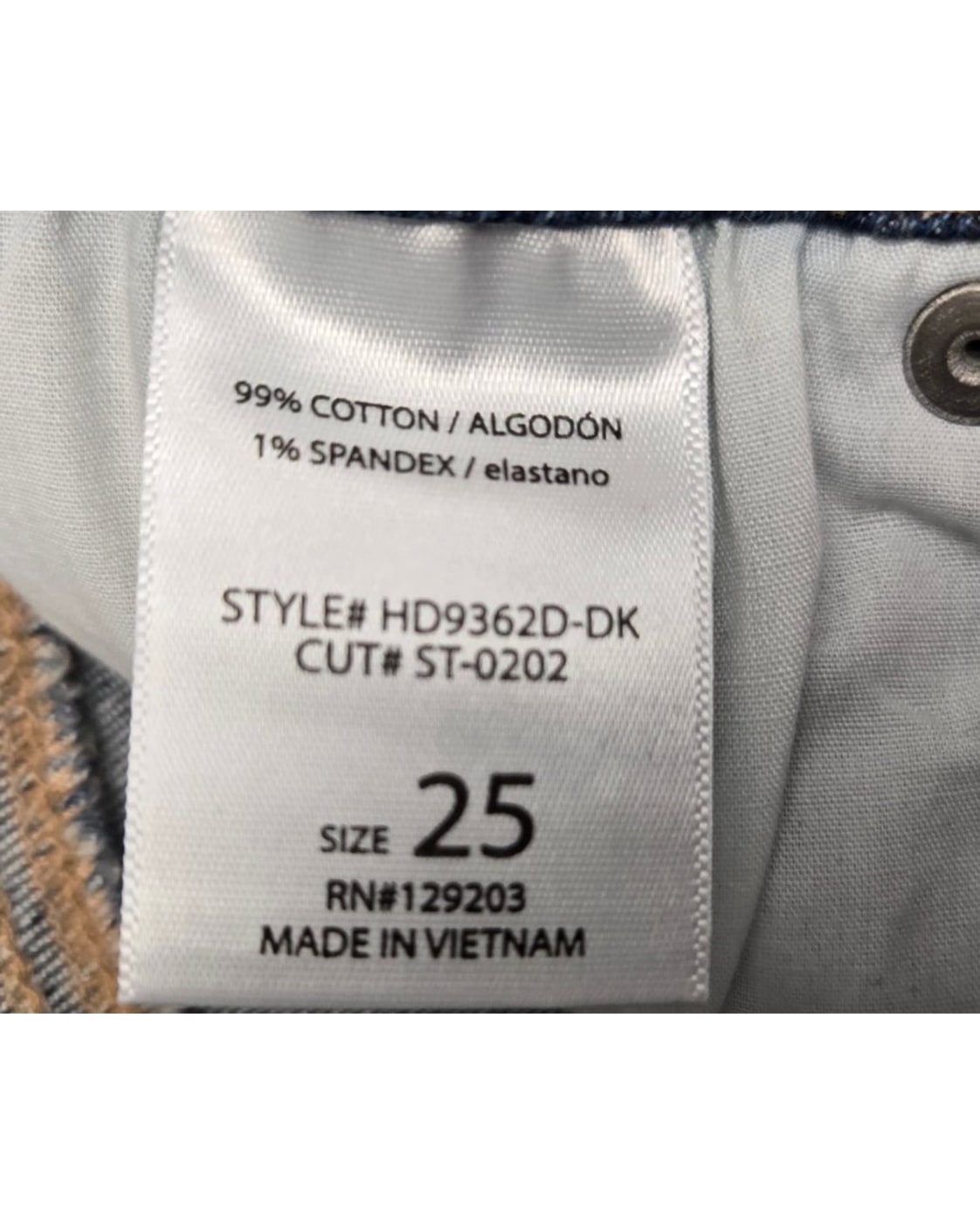 Hidden High Rise Dad Jean