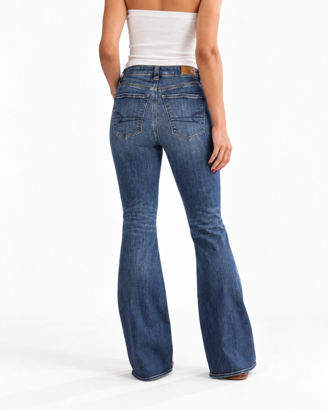 AE Super High-Waisted Flare Jean