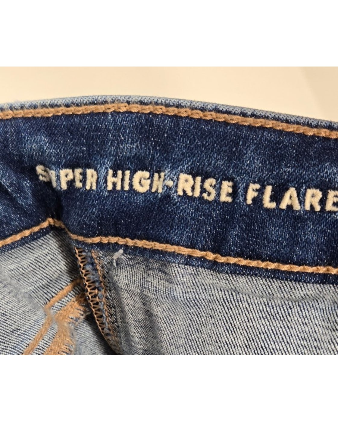 AE Super High-Waisted Flare Jean