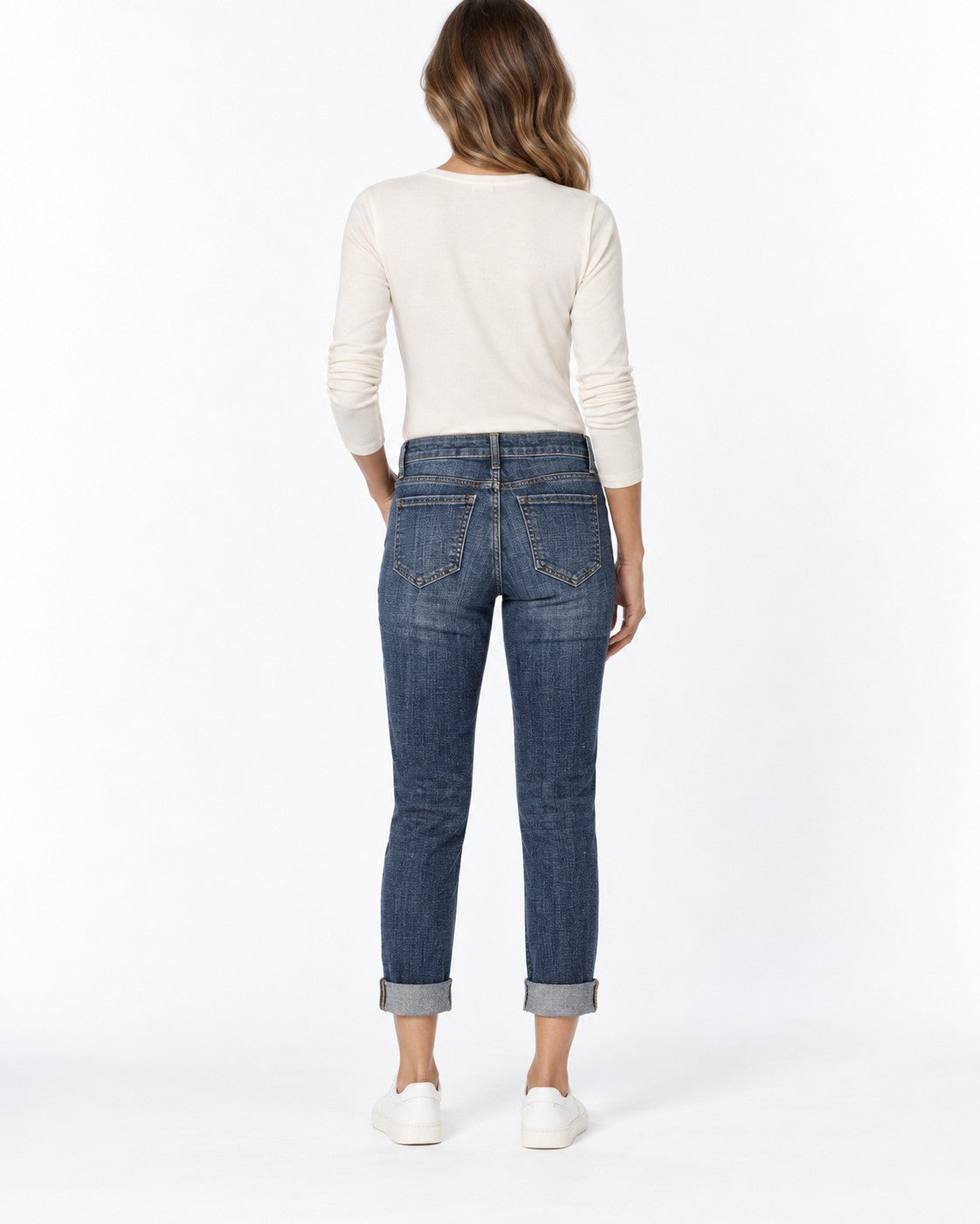 KUT from the Kloth Amy Crop Straight Leg Jeans