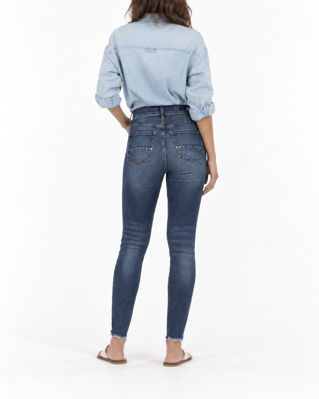 KUT from the Kloth Connie High-Rise Ankle Skinny Jeans