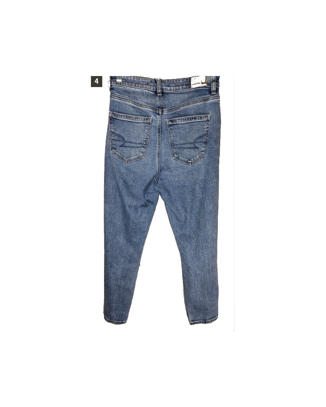 American Eagle Distressed Straight Jeans