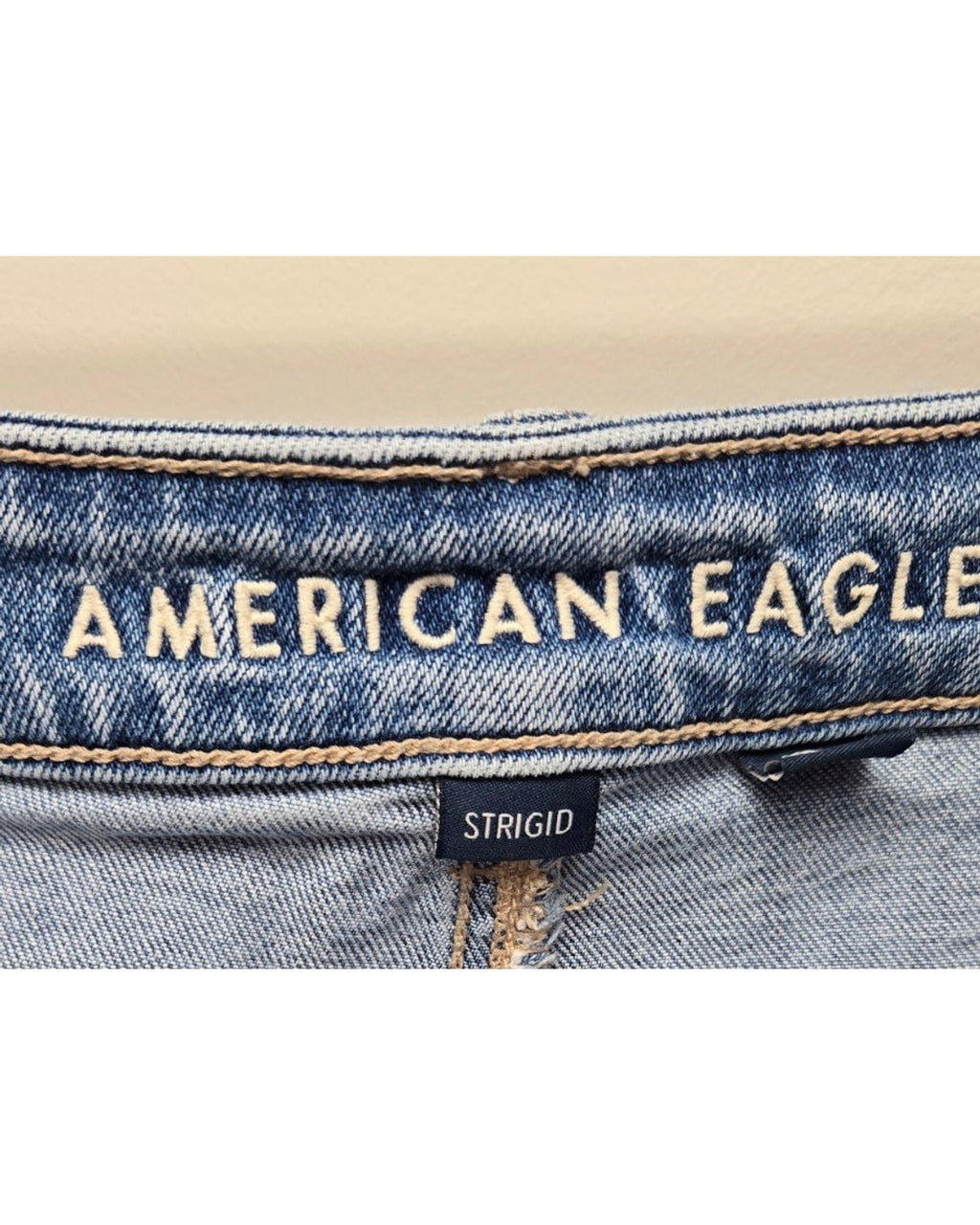 American Eagle Distressed Straight Jeans