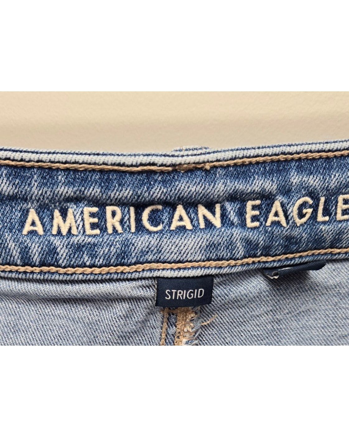 American Eagle Distressed Straight Jeans