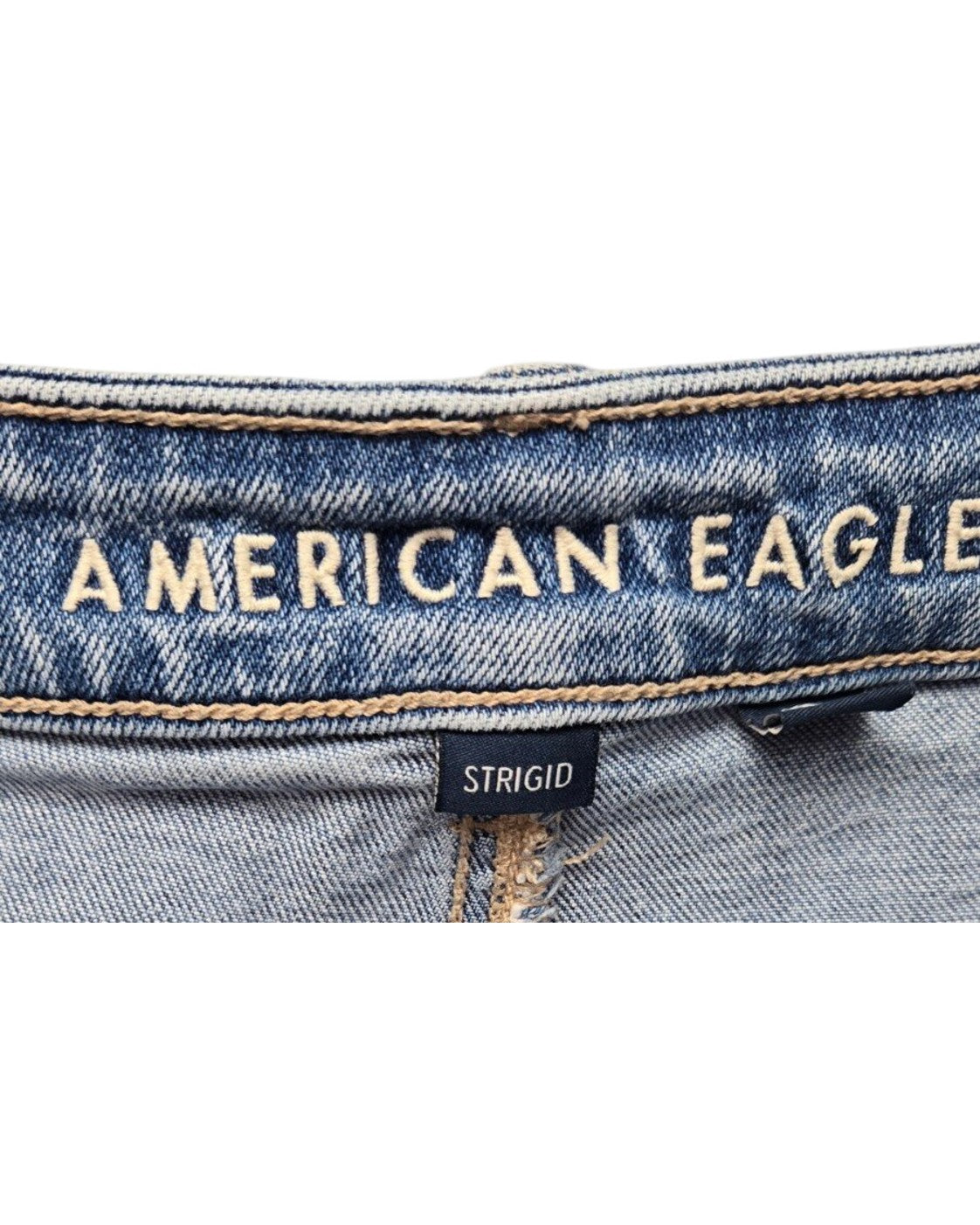 American Eagle Distressed Straight Jeans