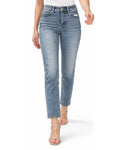 High-Rise Sculpt Straight Jeans