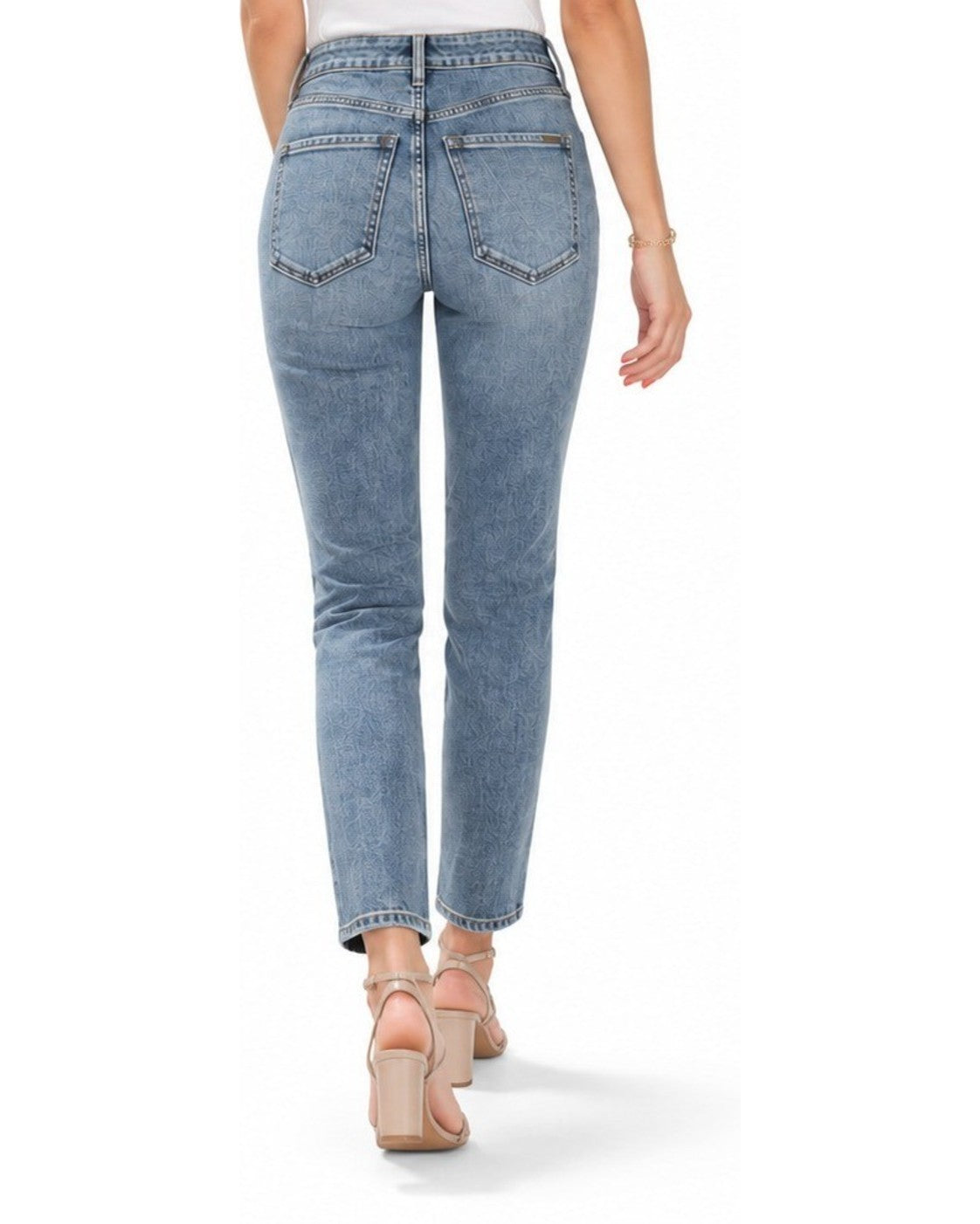 High-Rise Sculpt Straight Jeans