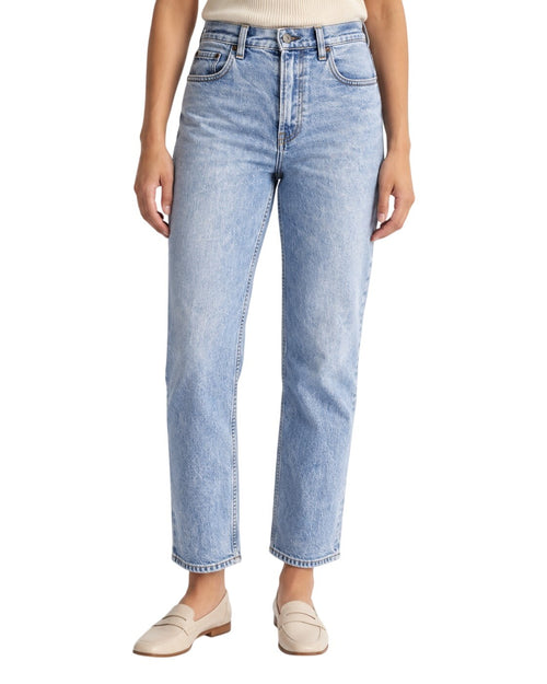 Abercrombie & Fitch The Ankle Straight Ultra High Rise, size 27
