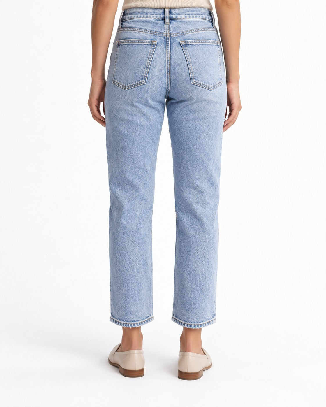 Abercrombie & Fitch The Ankle Straight Ultra High Rise