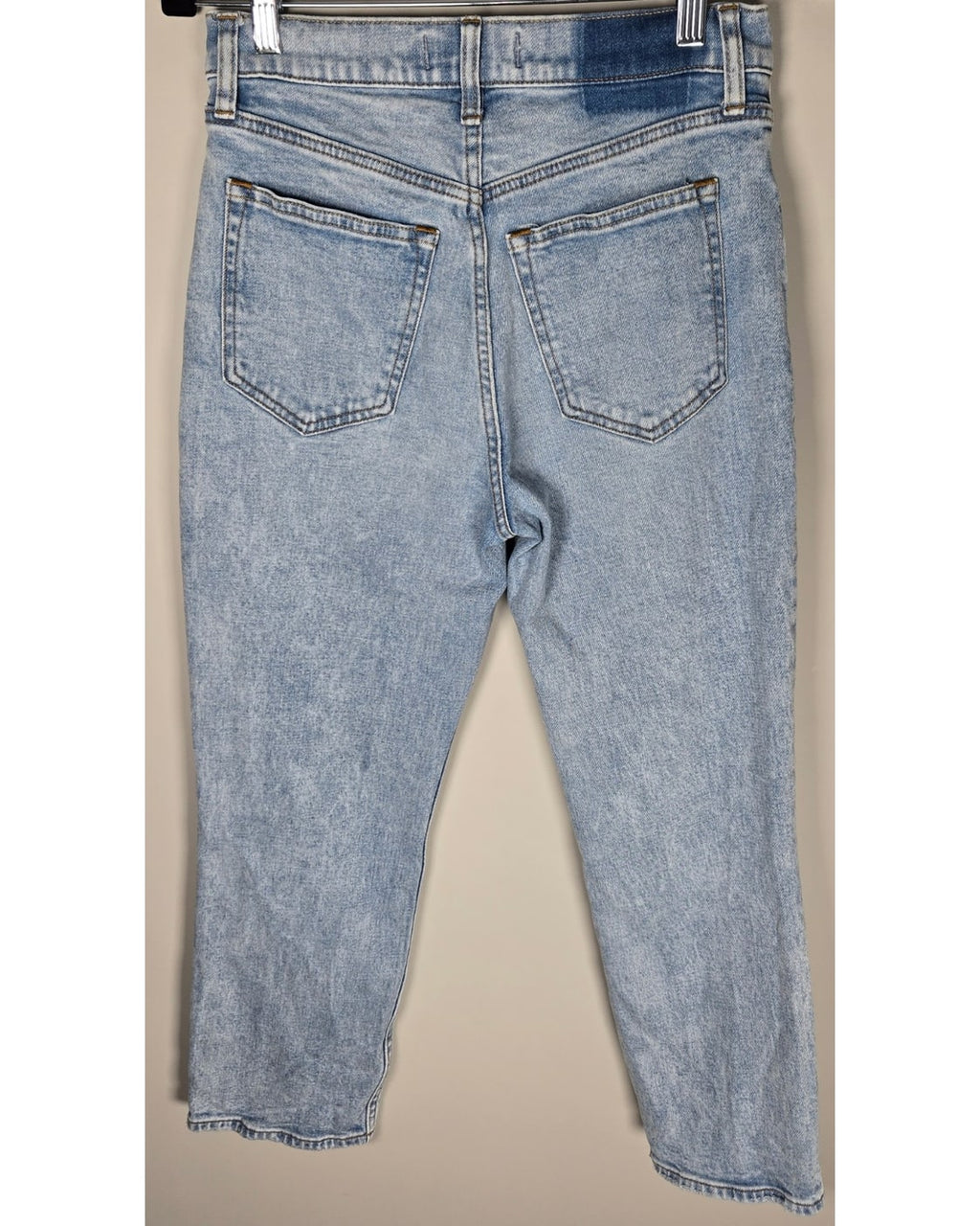 Abercrombie & Fitch The Ankle Straight Ultra High Rise