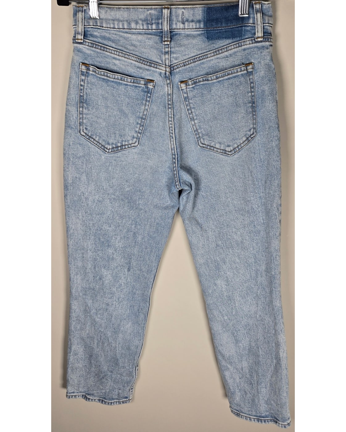 Abercrombie & Fitch The Ankle Straight Ultra High Rise