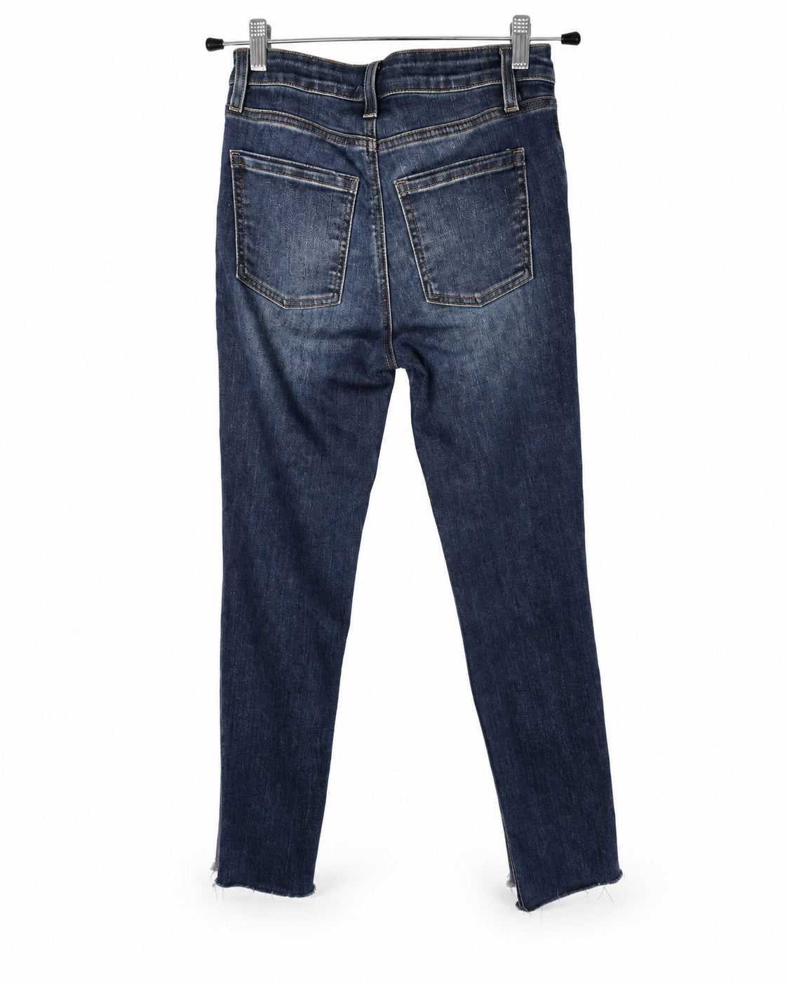 KUT from the Kloth Reese Fab Ab High Waist Ankle Slim Straight Leg Jeans