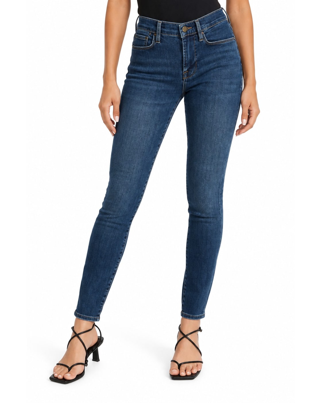 Frame Le High Skinny Crop
