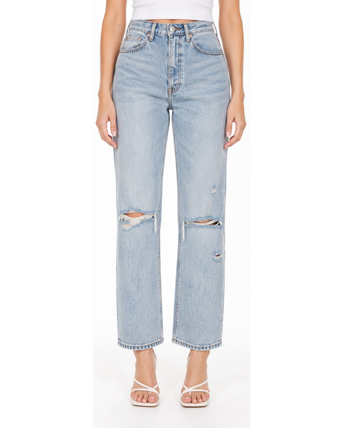 Denim Forum The Joni High Rise Loose