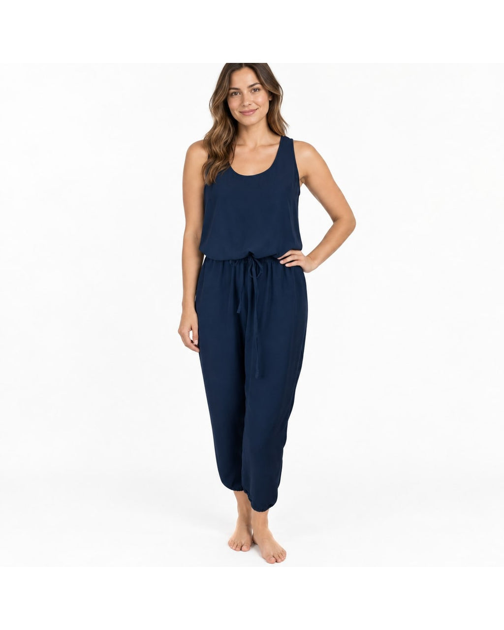 Cabi French Navy Jumpsuit (Style 303)