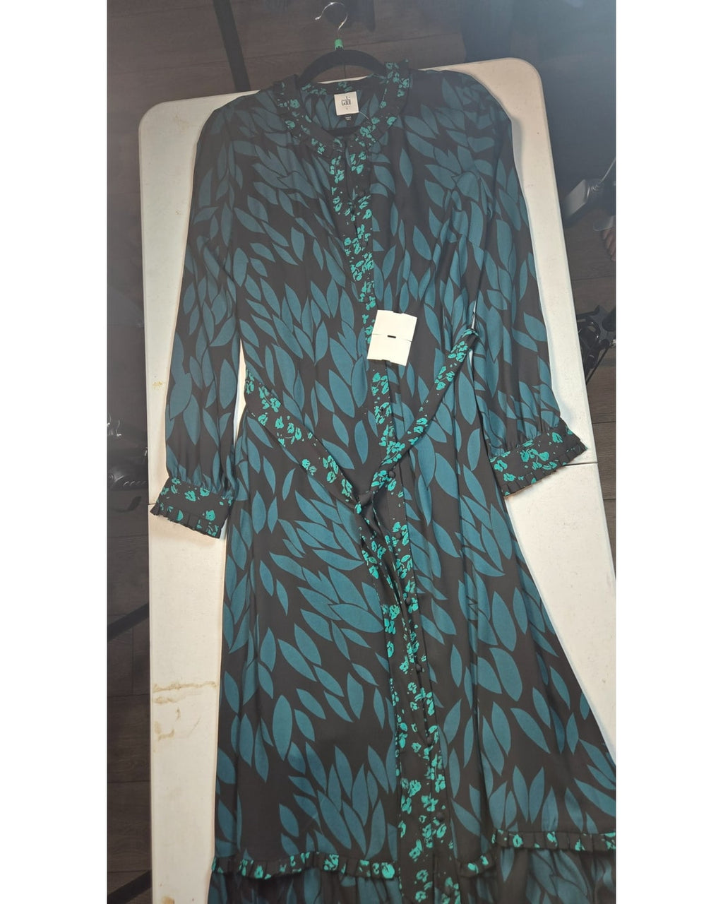 cabi Autumn Maxi Dress With Duster