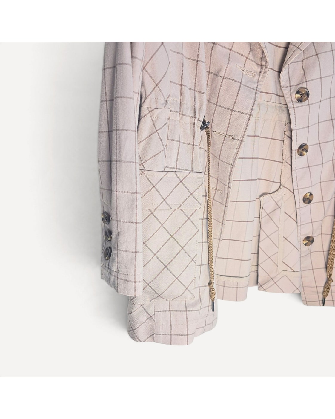 cabi Windowpane Plaid Blazer