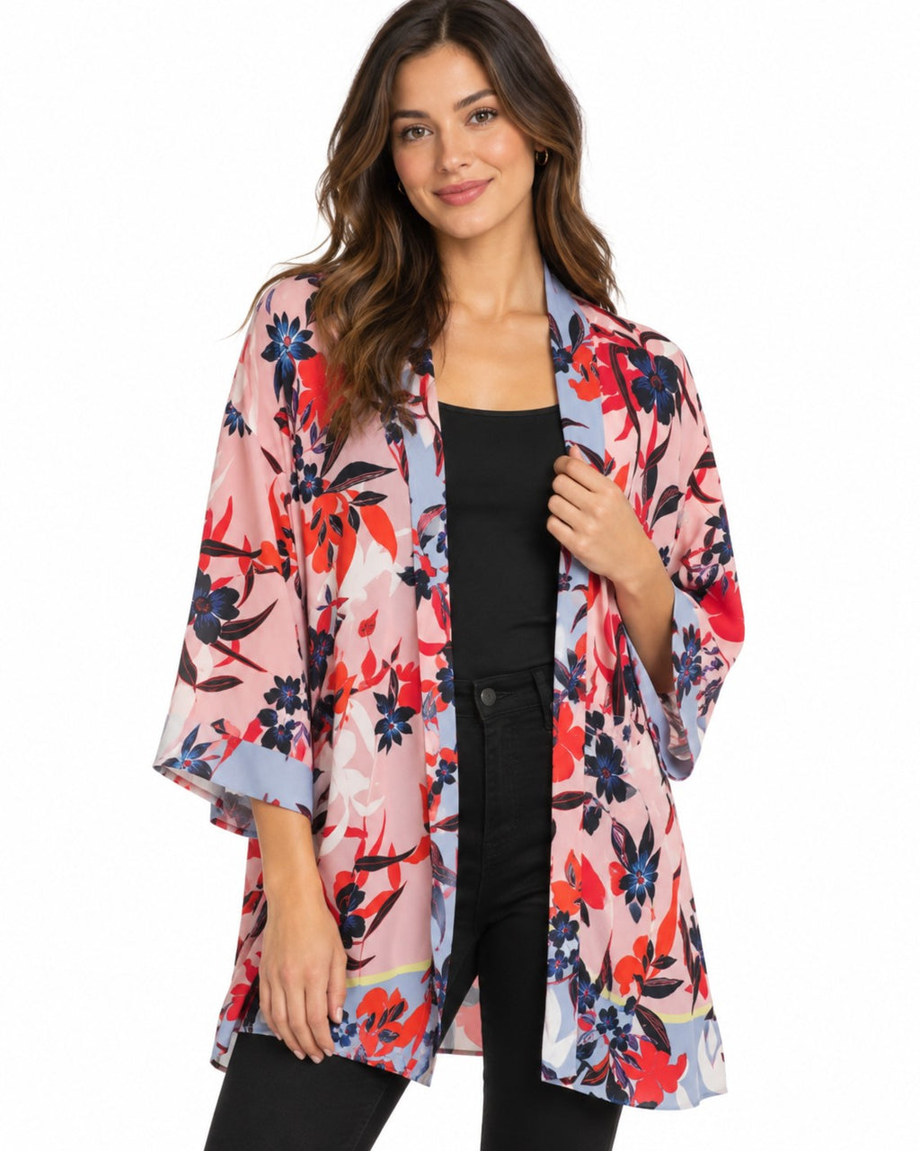 cabi Floral Blooming Bush Blazer
