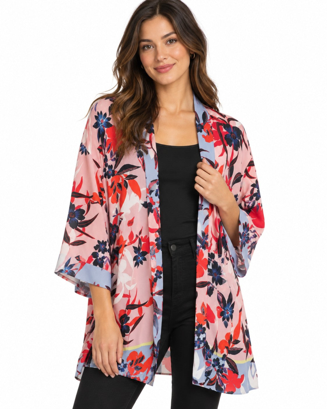 cabi Floral Blooming Bush Blazer