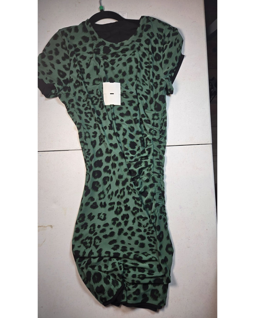 cabi Leopard Print Midi Dress