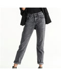 cabi Charcoal Straight Leg Jeans