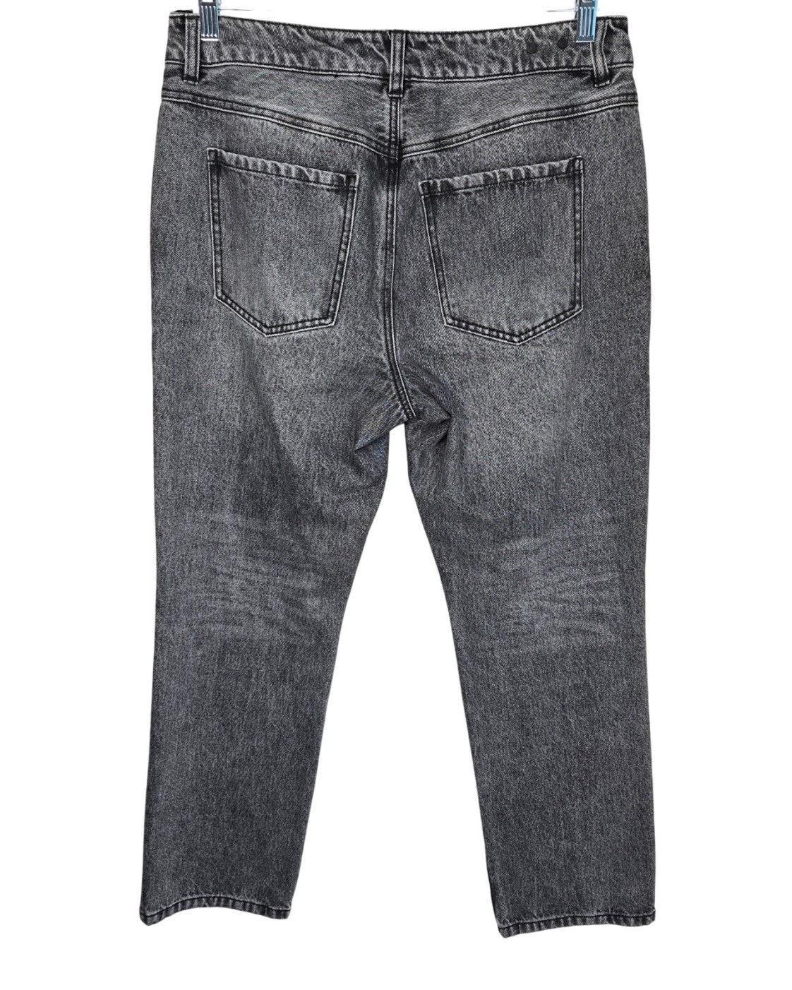 cabi Charcoal Straight Leg Jeans