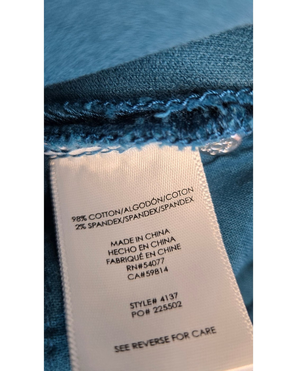 Cabi High Skinny Corduroy Jeans