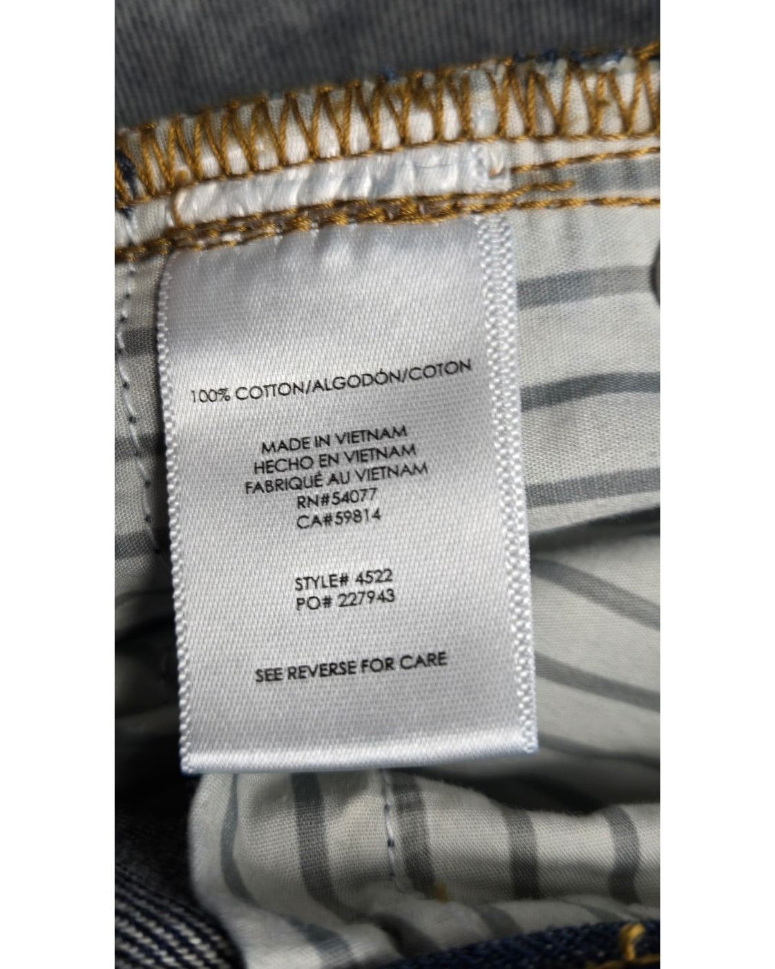 cabi Straight Leg Malibu Jeans 4522