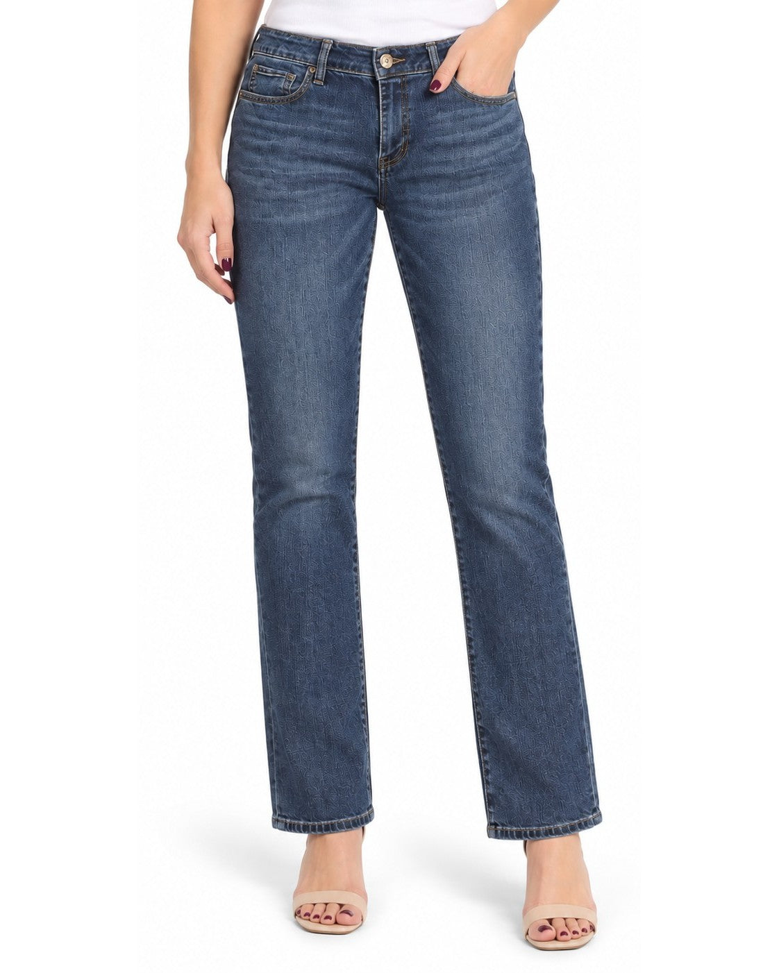Cabi "New Crop" Straight Leg Jeans