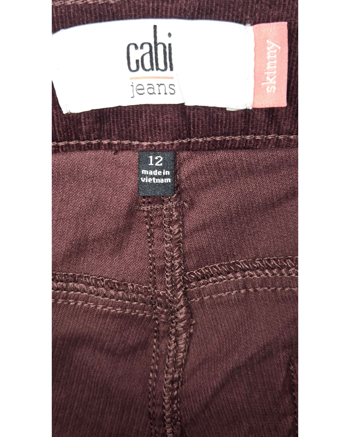 cabi "The Skinny" Corduroy Pants