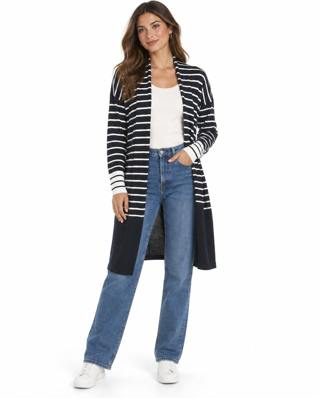 Cabi Boathouse Midi Cardigan