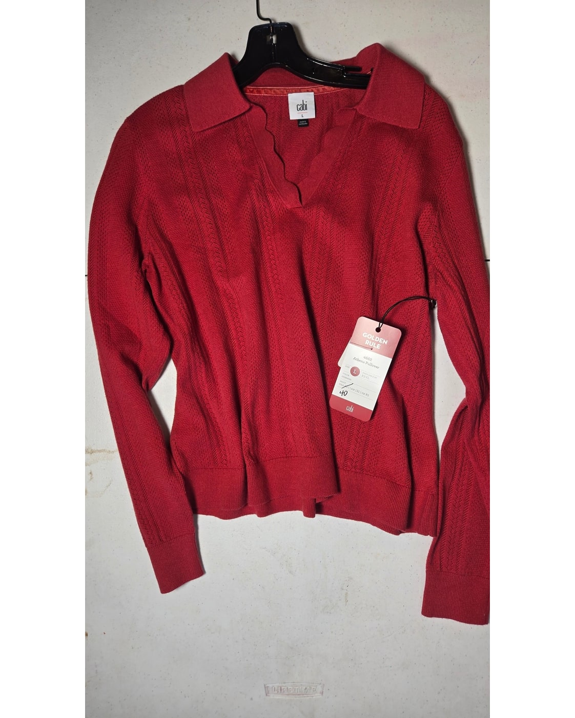 Cabi Cable-Knit Athena Pullover