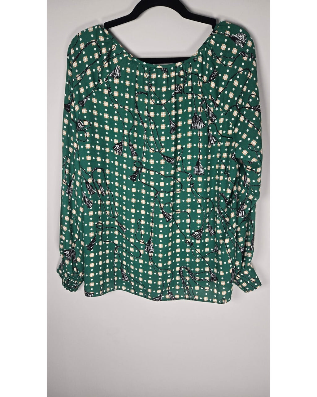 Cabi Printed Knit Blouse