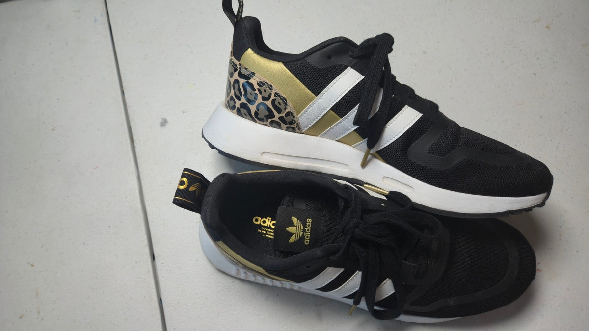 Adidas Leopard Accent Sneakers