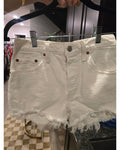 Levi Strauss & Co 501 High-Rise Cutoff Denim Shorts - Style# 501