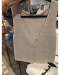 VICI Button-Front Knit Vest
