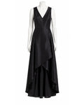 Calvin Klein Asymmetric High-Low Maxi Dress