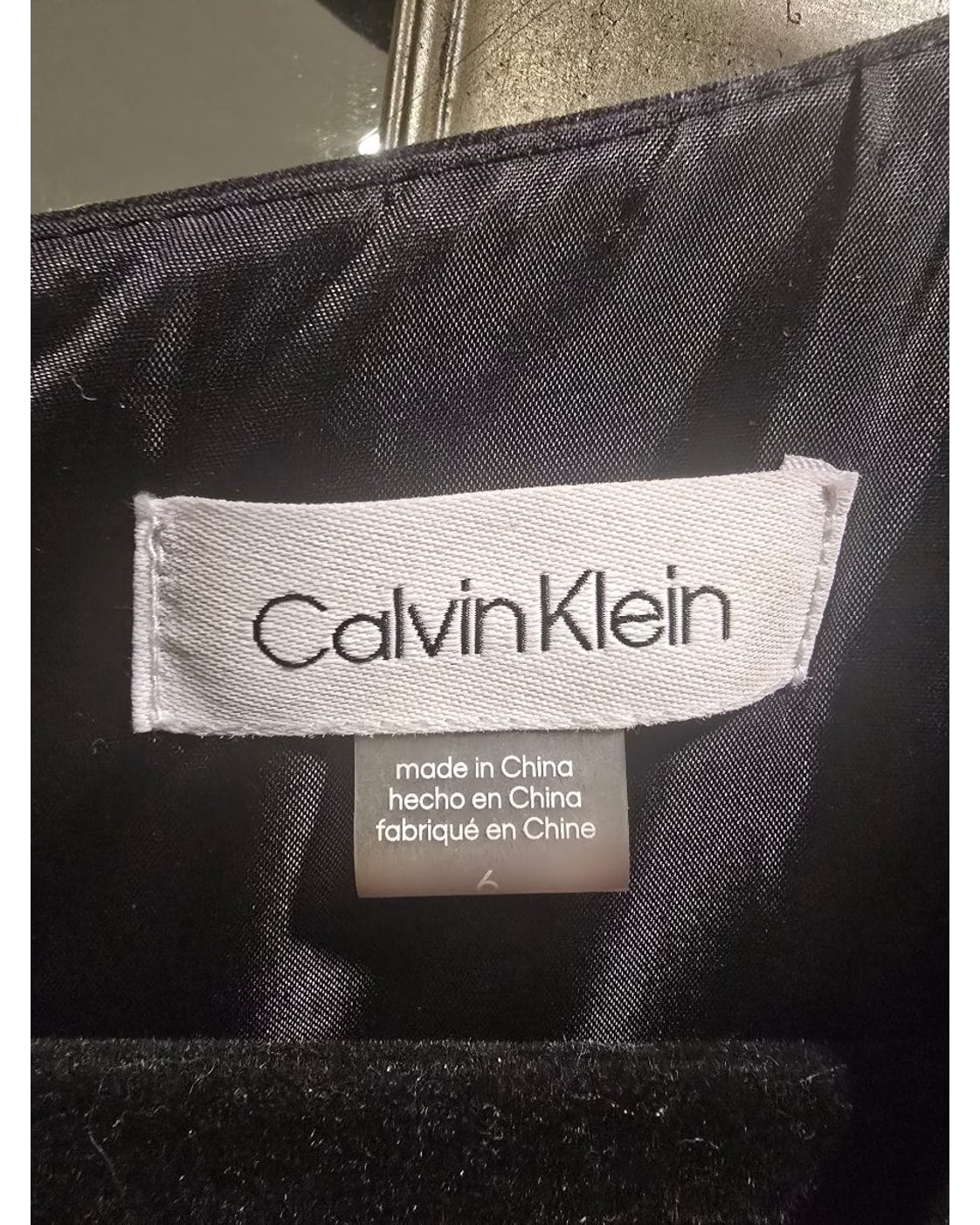 Calvin Klein Asymmetric High-Low Maxi Dress