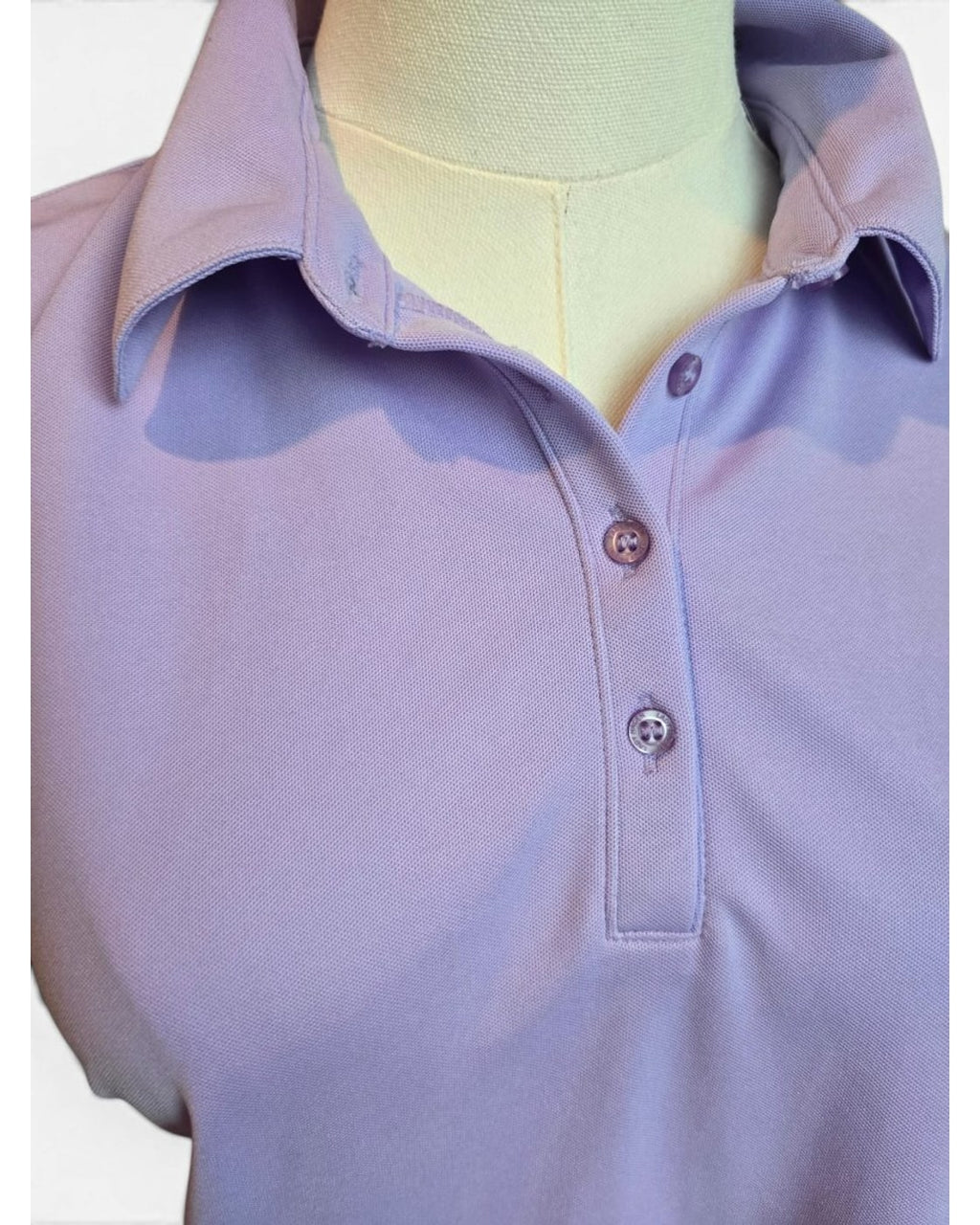 Sally Hagen Sleeveless Polo Top