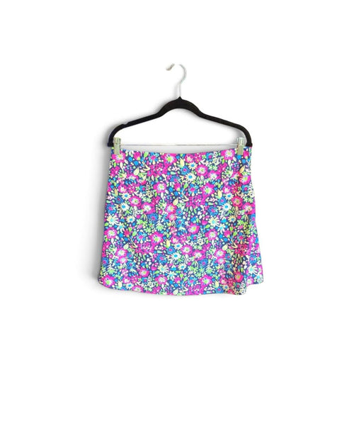 Multicolor Aryeh Floral Mini Skirt, size L