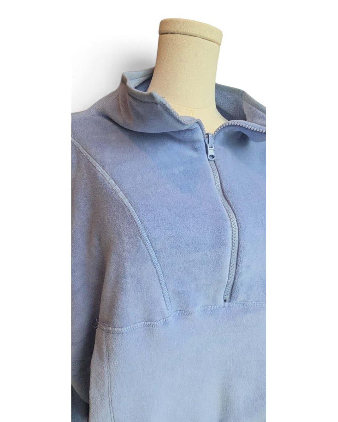 ZYIA ACTIVE Fleece Quarter-Zip Pullover