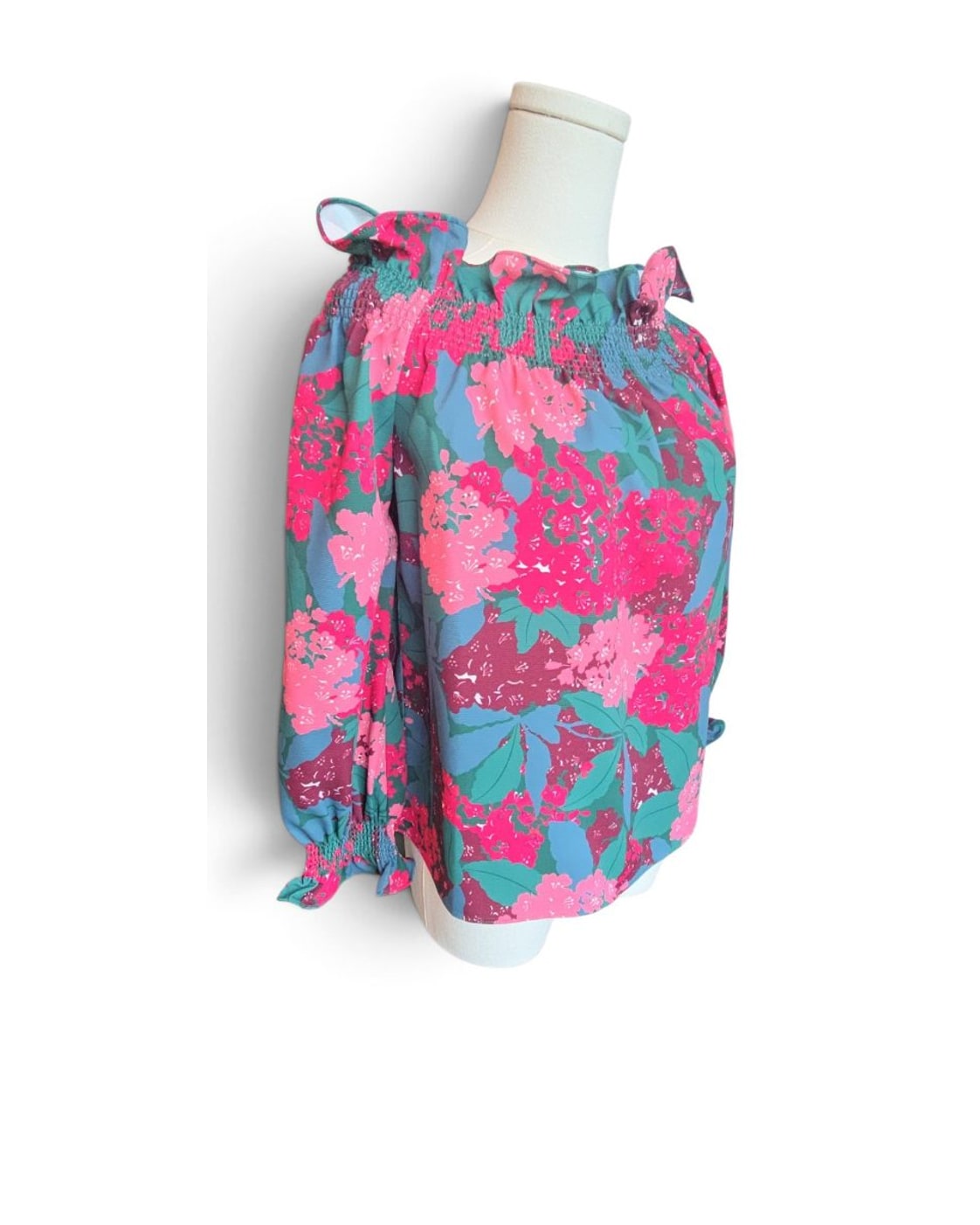 TUCKERNUCK Bold Floral Blouse - NWT