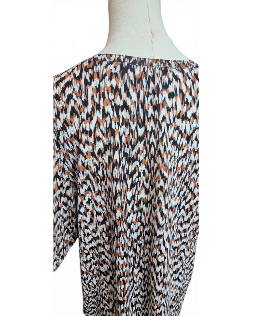 Abstract Print Blouse