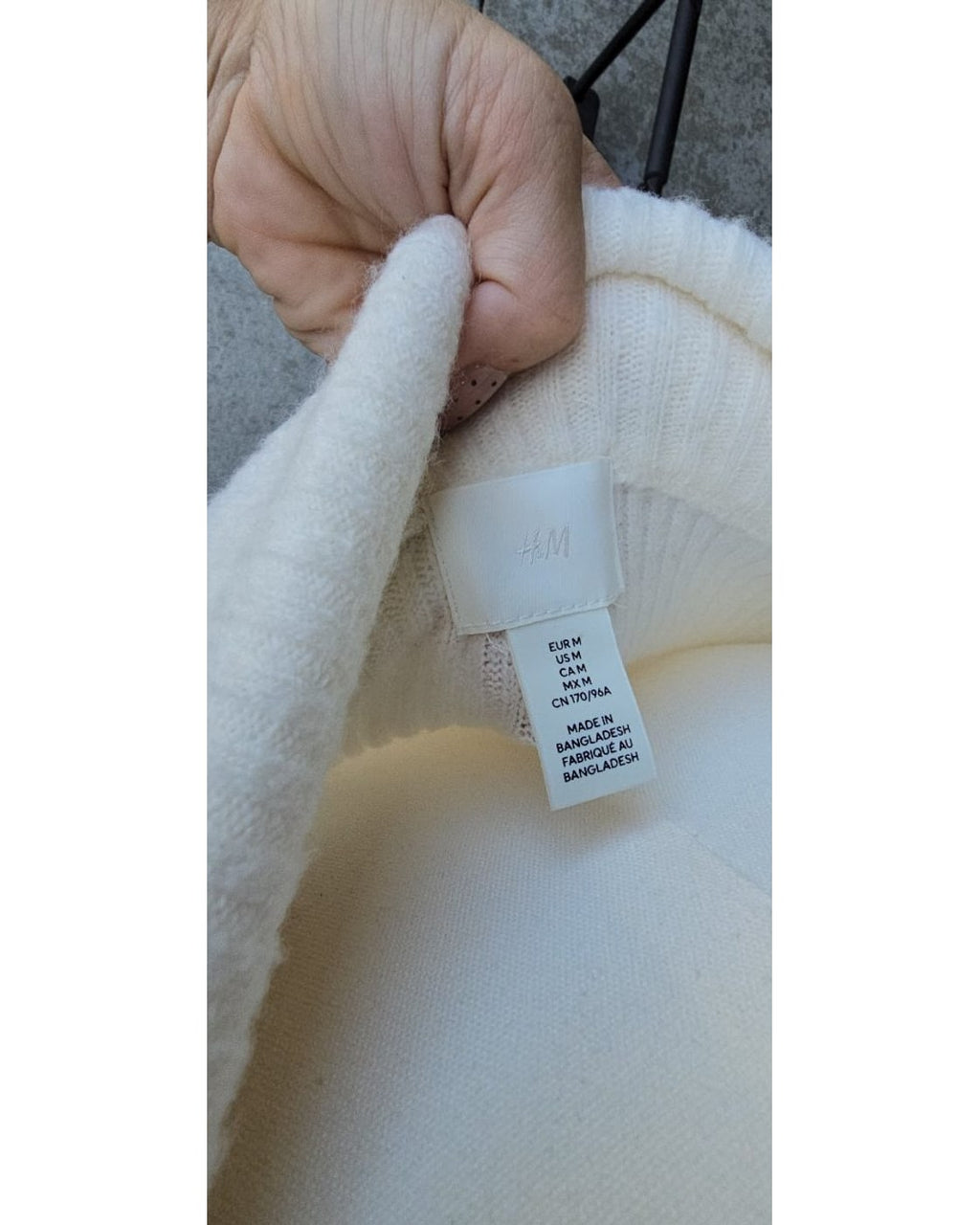 H&M Off-Shoulder Ribbed Midi Dress