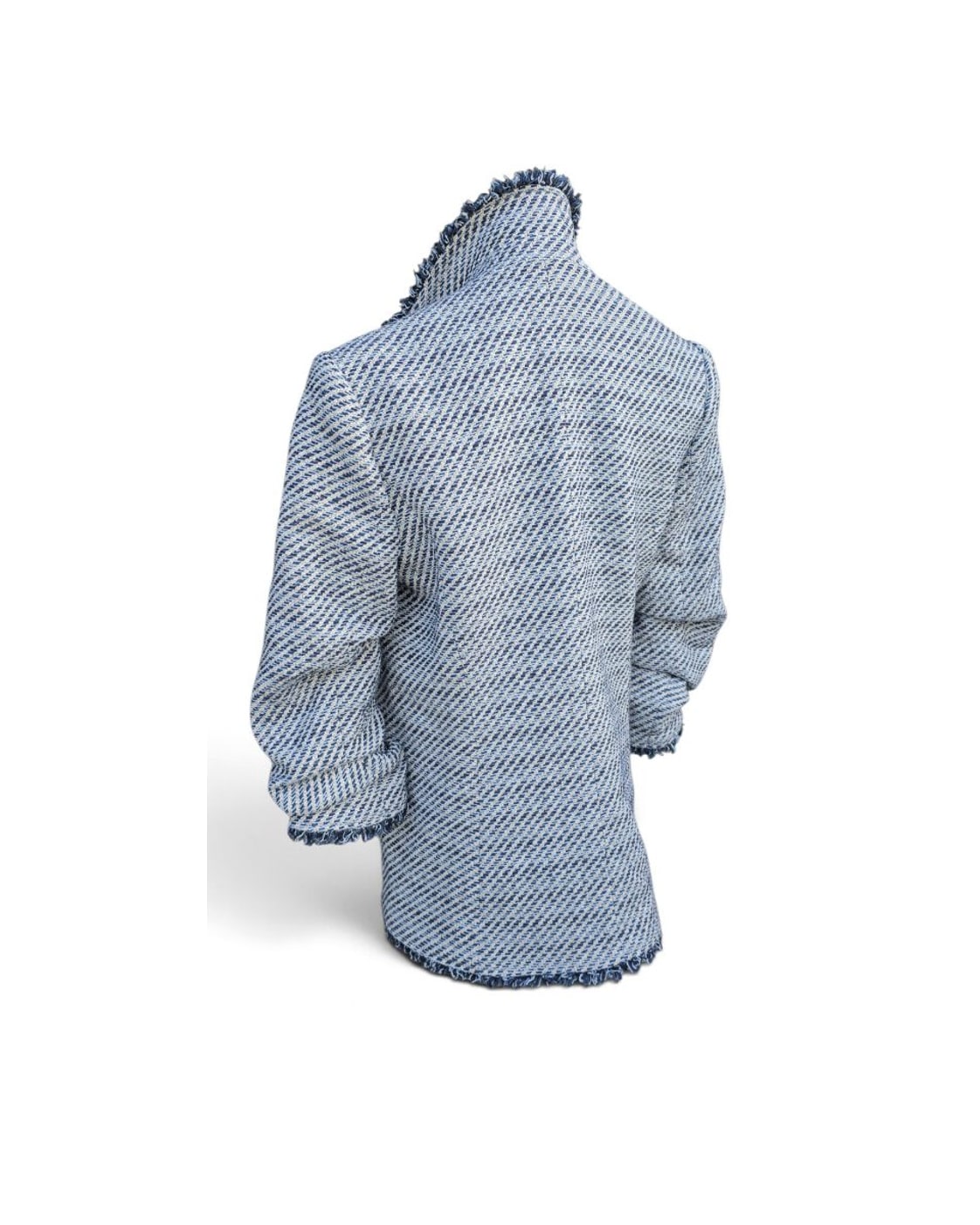 cinq à sept tous les jours Tweed Fringe Blazer