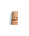Sculptural Wire Wrap Bracelet